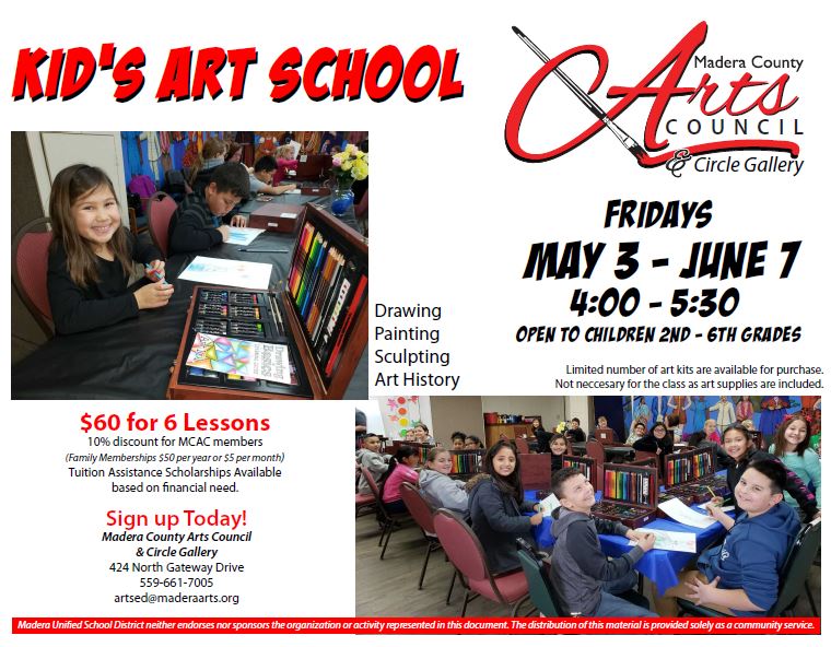 ART + Academy, Classes for kids 5 to 7 yrs old